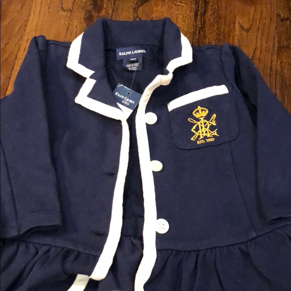 ralph lauren navy blazer kids 18m - Picture 1 of 5